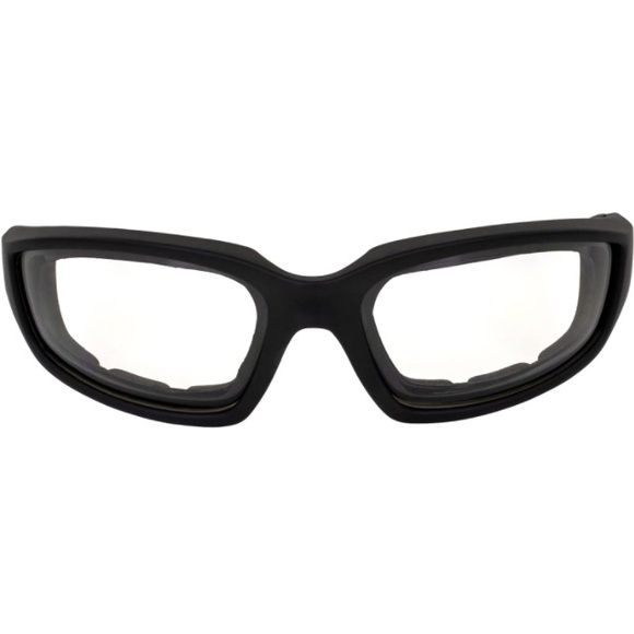 New Global Vision Kickback Motorcycle Glasses Padded Frames keep Air Out/Clear - Picture 3 of 6